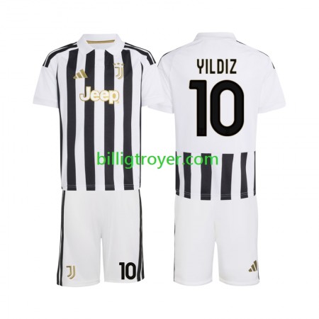 Billige Fotballdrakter Juventus Kenan Yildiz 10 Barn Hjemmedraktsett 2026/27 Kortermet